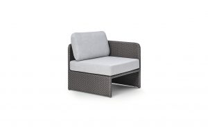 OHMM Outdoor Horizon Left Module Small With Cushions