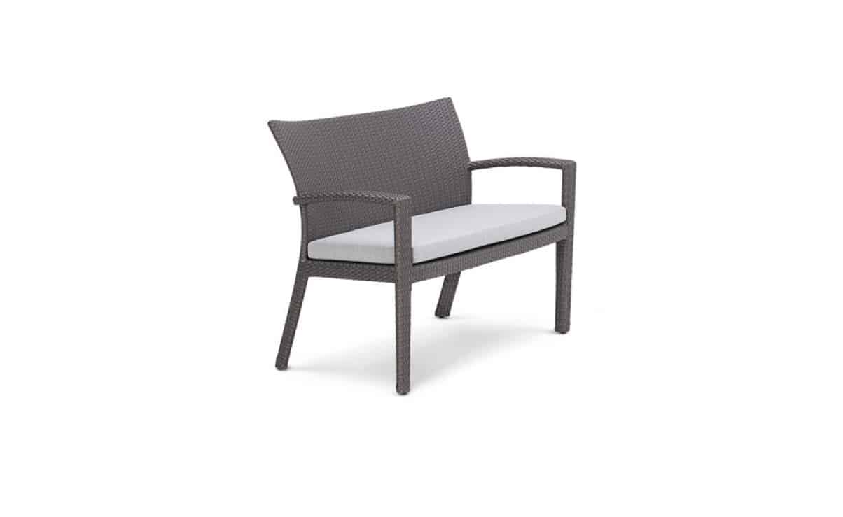 OHMM Outdoor Palm 2 Seater Arm Chair With Cushion