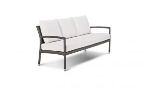 OHMM Outdoor Flo 3 Seater Sofa With Cushions
