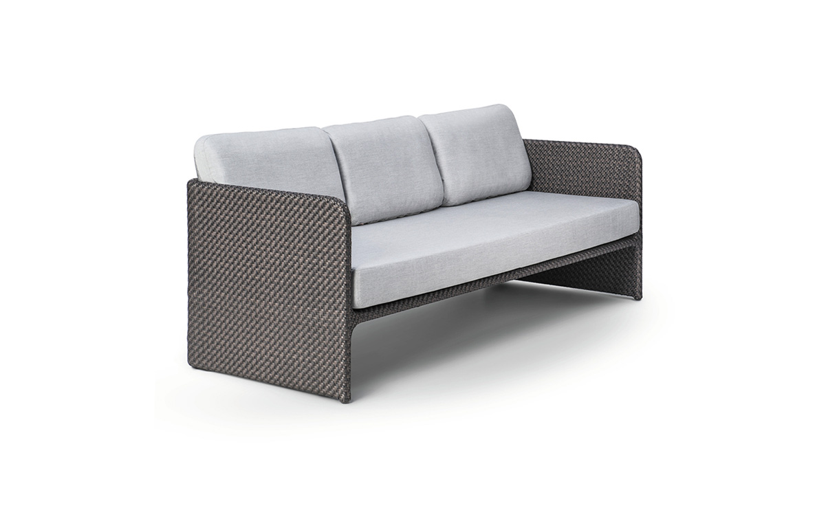 OHMM Outdoor Horizon 3 Seater Sofa With Cushions