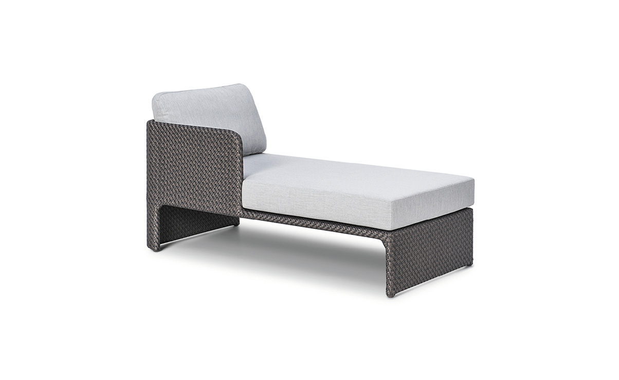 outdoor furniture horizon chaise longue right