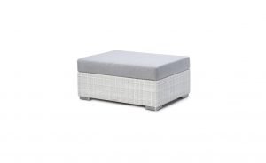 OHMM Outdoor Modulo Backless Module / Ottoman Small With Cushion