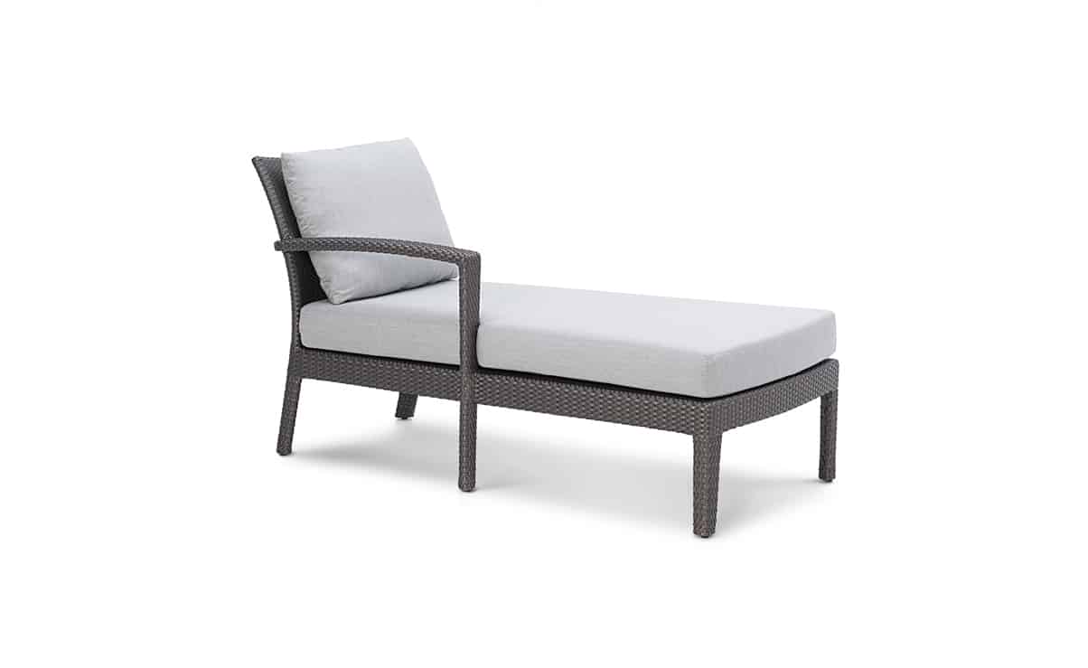 outdoor furniture palm chaise longue right