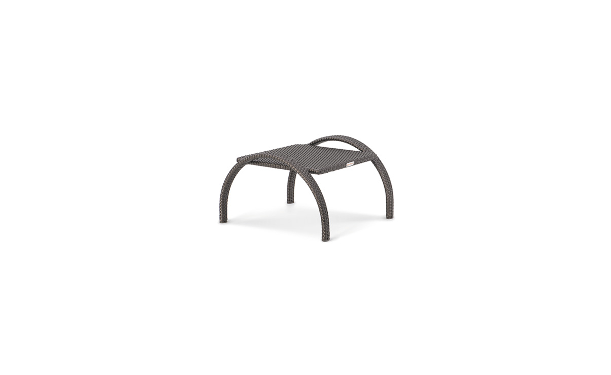 OHMM Outdoor Wave Sun Lounger Side Table