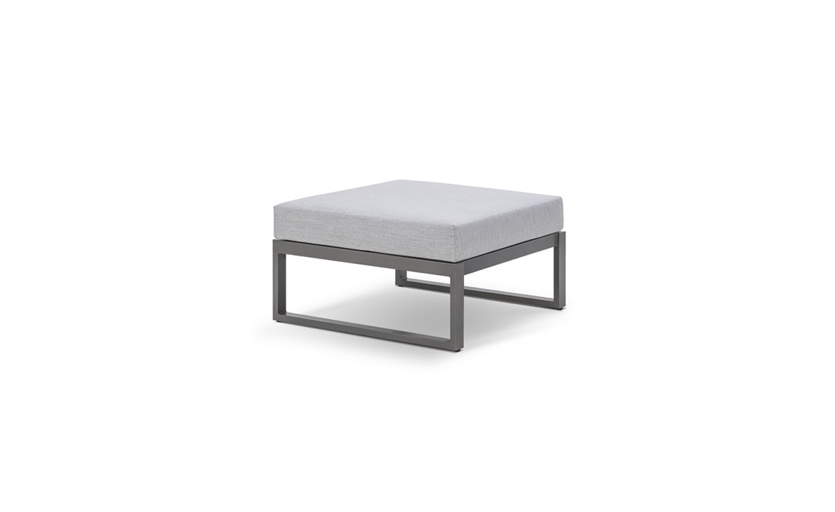 OHMM Outdoor Latitudes Backless Module / Ottoman Small With Cushions
