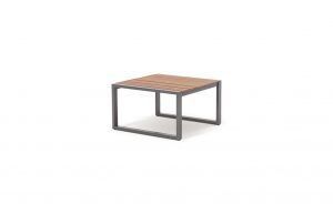 OHMM Latitudes Coffee Table Square With Slatted Teak Top