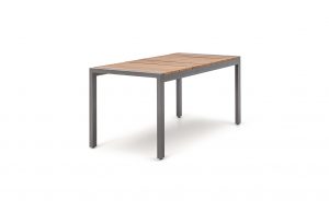 OHMM Latitudes Dining Table 162x80 With Slatted Teak Top