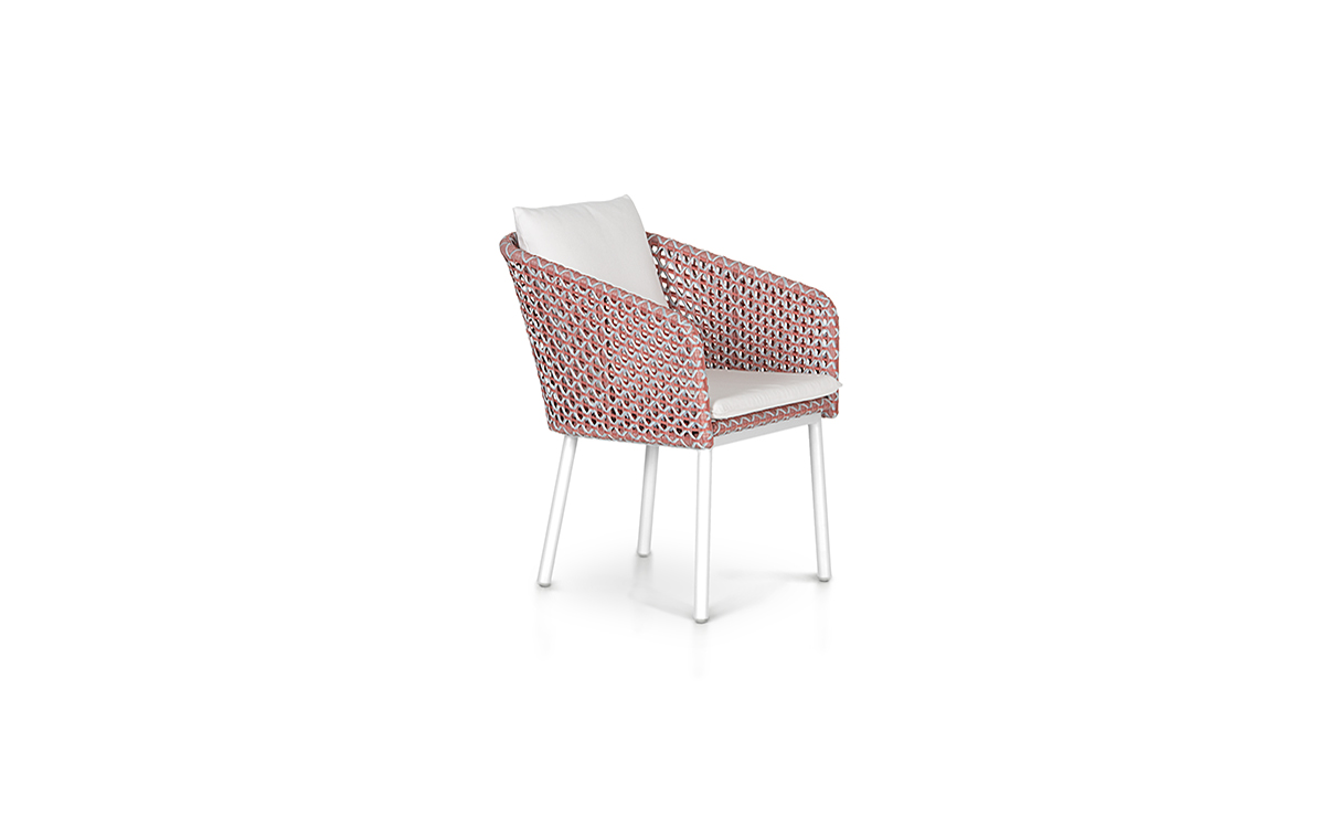 OHMM OUTDOOR OVERANO ARM CHAIR LAVA ASH